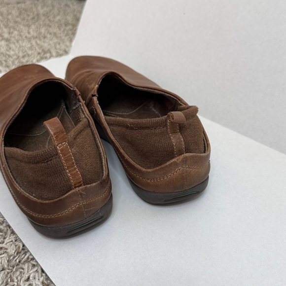 Kalso Earth Shoe Leather Loafer Wide Toe Box Brown Size 9 - Picture 5 of 13